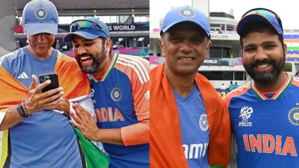 rahul dravid indian cricket team rohit sharma