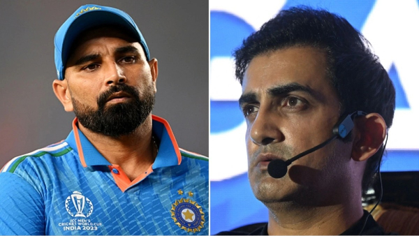 Gautam Gambhir india Mohammed Shami