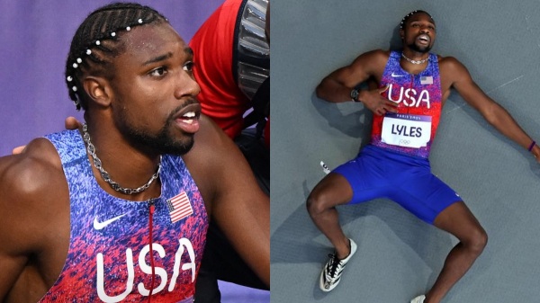Olympics 2024 Noah lyles Gold 2024