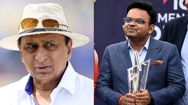 india Jay shah Sunil Gavaskar