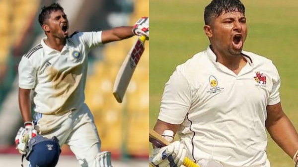 duleep trophy musheer khan sarfaraz khan