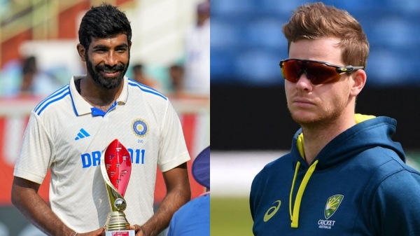 ind vs aus jasprit bumrah steve smith