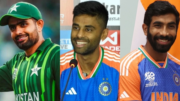 cricket babar azam jasprit bumrah suryakumar afro asia cup