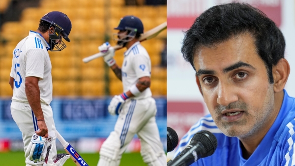 ind vs nz gautam gambhir kl rahul sarfaraz khan