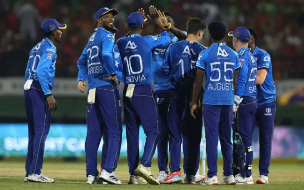 caribbean premier league st lucia kings guyana amazon warriors