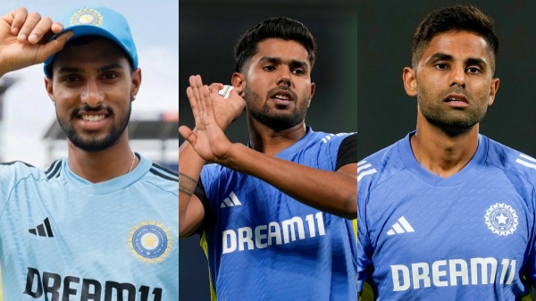 ind vs ban tilak varma harshit rana