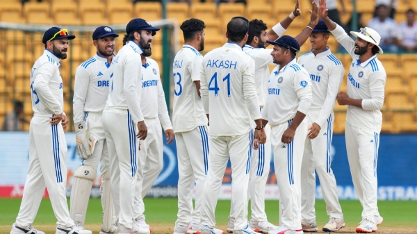 ind vs nz washington sundar rohit sharma sarfaraz khan