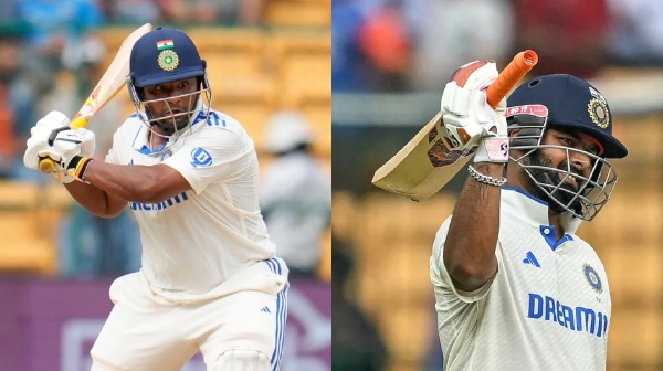 ind vs nz sarfaraz khan rishabh pant