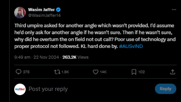 border gavaskar trophy india vs australia test match cricket kl rahul vs