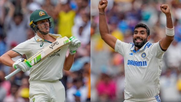 ind vs aus jasprit bumrah sam konstas