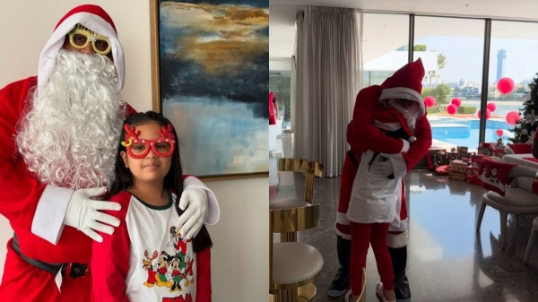 christmas day ms dhoni santa claus ipl 2025 csk christmas day ms dhoni santa claus ipl 2025 csk