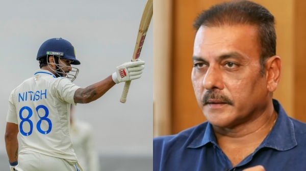 ind vs aus nitish kumar reddy ravi shastri