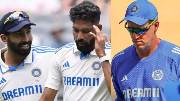 ind vs aus mohammed siraj pink ball test border gavaskar trophy