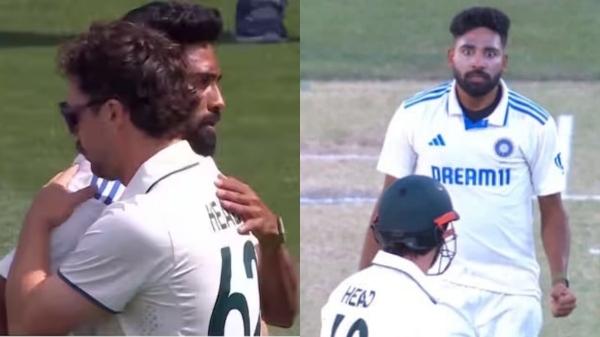 ind vs aus siraj travis head india vs australia vs