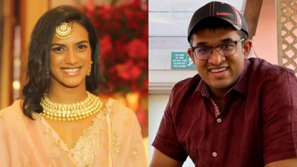 pv sindhu badminton pv sindhu wedding