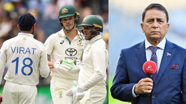 ind vs aus virat kohli sam konstas boxing day test vs