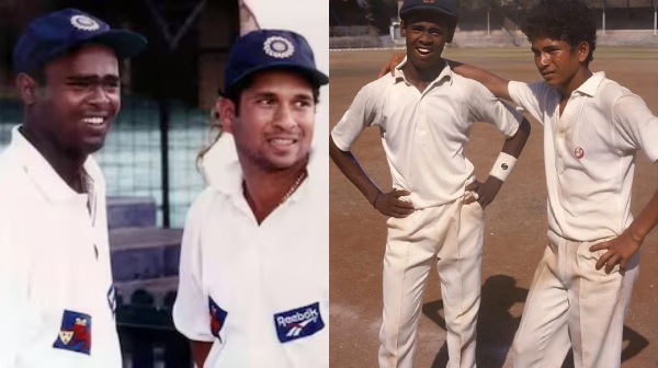 vinod kambli sachin tendulkar sanjay manjrekar
