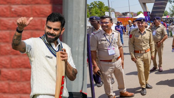 Virat Kohli in Ranji Trophy Police force called for and BCCI decided to live stream the match