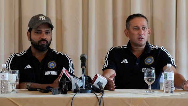 Champions Trophy 2025 Rohit Sharma want to talk about family rule with Ajit Agarkar Champions Trophy 2025 Rohit Sharma want to talk about family rule with Ajit Agarkar