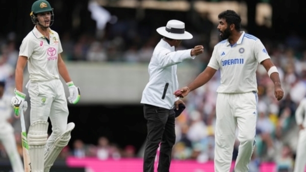 ind vs aus jasprit bumrah sam konstas virat kohli vs