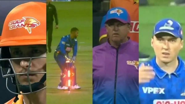 ILT20 Tom Curran run out and Nicholas Pooran reaction became talking point