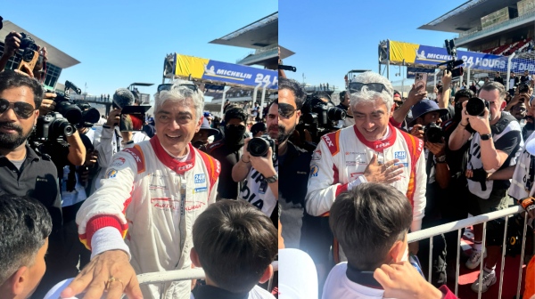 ajith kumar car race dubai