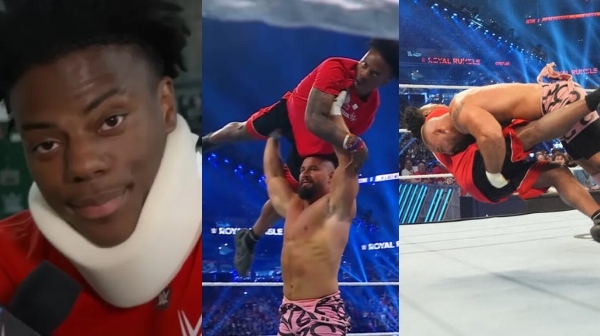 wwe royal rumble youtuber ishow speed triple h john cena sports news