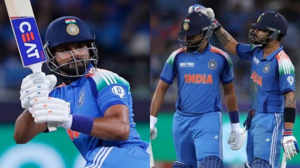 Champions Trophy 2025 India vs Pakistan Virat kohli Rohit sharma