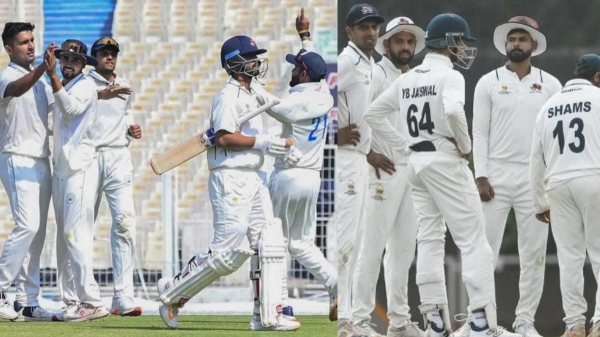 Ranji Trophy Mumbai Haryana ajinkya rahane shardul thakur