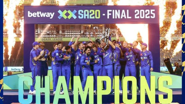 SA20 2025 Final MI Cape Town beat Sunrisers Eastern Cape and won first SA20 championship