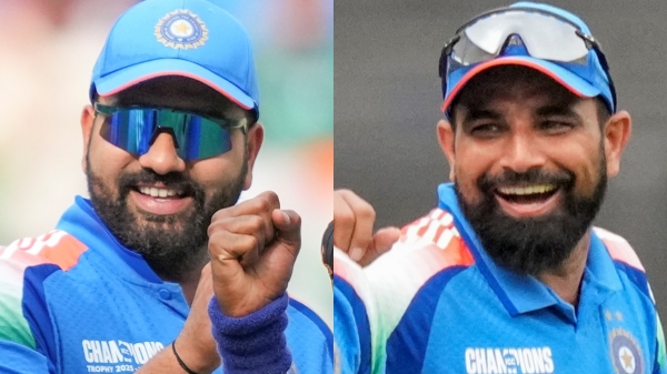 Champions Trophy 2025 India vs Pakistan Rohit sharma Mohammed shami