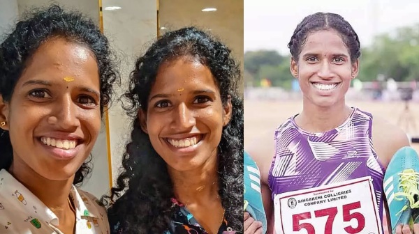 38th National Games Tamilnadu twin sisters Vidhya Nithya 38