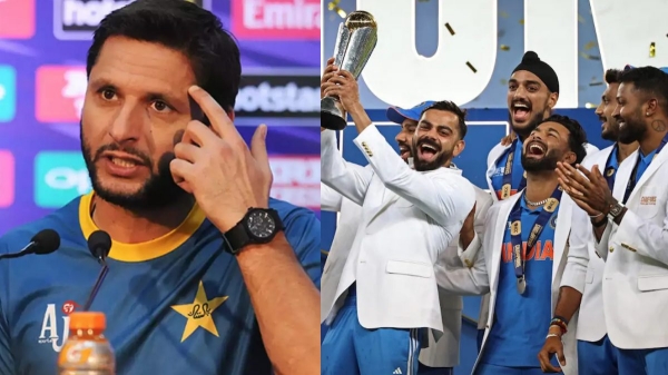 Shahid Afridi India Champions Trophy 2025