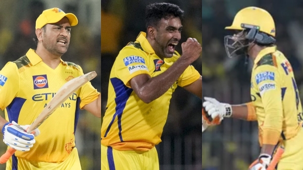 MS Dhoni Chennai Super Kings Royal Challengers Bangalore IPL 2025