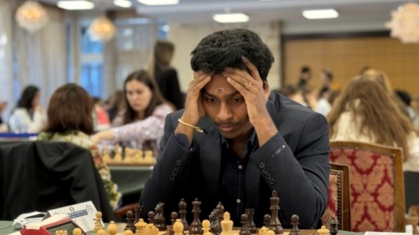 Chess Pranav Venkatesh world junior chess championship Tamil Nadu Player