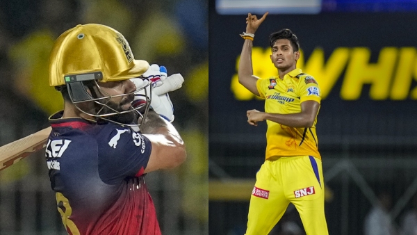 CSK vs RCB Virat Kohli replied back with a six to Pathirana after his ball hit a helmet at Chepauk in IPL 2025