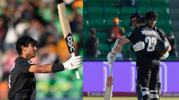 Champions Trophy 2025 NZ vs SA Rachin Ravindra