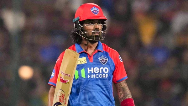 IPL 2025 KL Rahul s Emotional Reaction After Victory Against RCB at Chinnaswamy Stadium