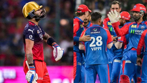 RCB vs DC Tim David help Royal Challengers Bengaluru score 163 runs