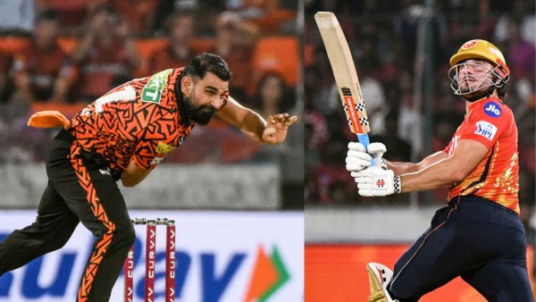 SRH vs PBKS Mohammed Shami gave away 75 runs Marcus Stoinis hits 4 sixes as Punjab Kings Smash