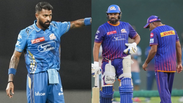 MI vs RCB Fans saying Rohit Sharma Suryakumar and Tilak Varma doing politics against Hardik Pandya Captaincy in IPL 2025