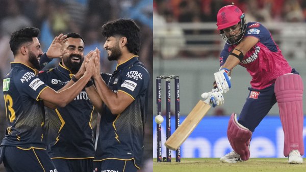 GT vs RR RR Player Riyan Parag wicket controversy against Gujarat Titans in IPL 2025