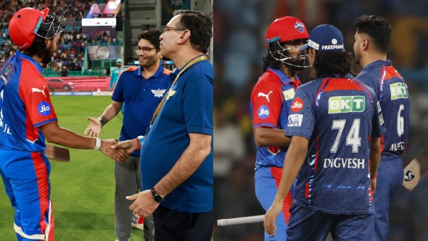 LSG vs DC Delhi Player KL Rahul avoided LSG owner Sanjiv Goenka and his son Shashwat Goenka after the match with Lucknow