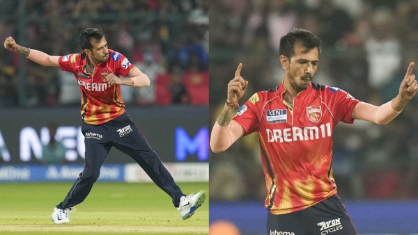 CSK vs PBKS Yuzvendra Chahal picks a hat trick wickets for Punjab Kings against CSK at the Chepauk Stadium