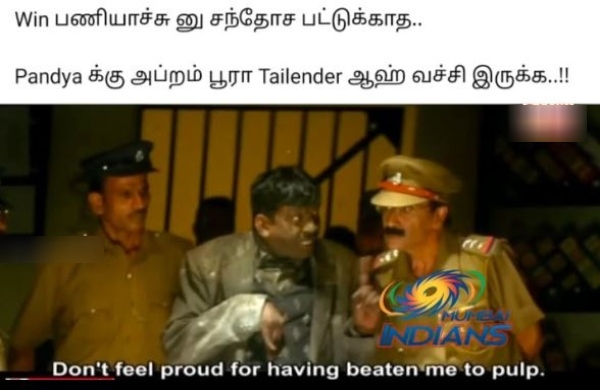 ipl 2025 memes MI vs SRH Mumbai Indians