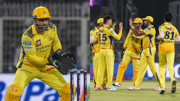 CSK vs KKR CSK Captain MS Dhoni becomes the first wicket keeper to achieve the record of 200 Dismissals in IPL with 153 Catches and 47 Stumpings