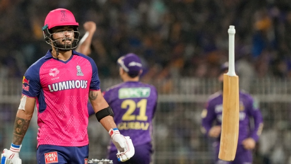 KKR vs RR We gave more runs in the last 6 overs and unfortunately got out in the 18th over says RR Captain Riyan Parag