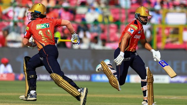 PBKS Scores 219 5 Against RR in IPL 2025 Match 59 Wadhera Shashank Shine