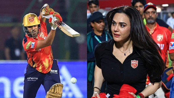 IPL 2025 Preity Zinta Disputes Umpire s Six Decision in PBKS vs DC Match