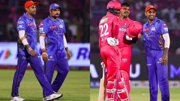 IPL 2025 Ball Goes Missing Suryakumar Yadav s Hilarious Search attracts fans